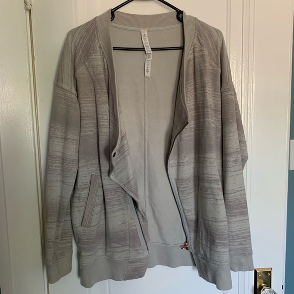 Lululemon asymmetrical zip jacket - Picture 4 of 6